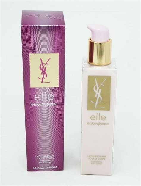 elle bodylotion yves saint laurent|Yves Saint Laurent Elle Body Lotion Reviews 2024 .